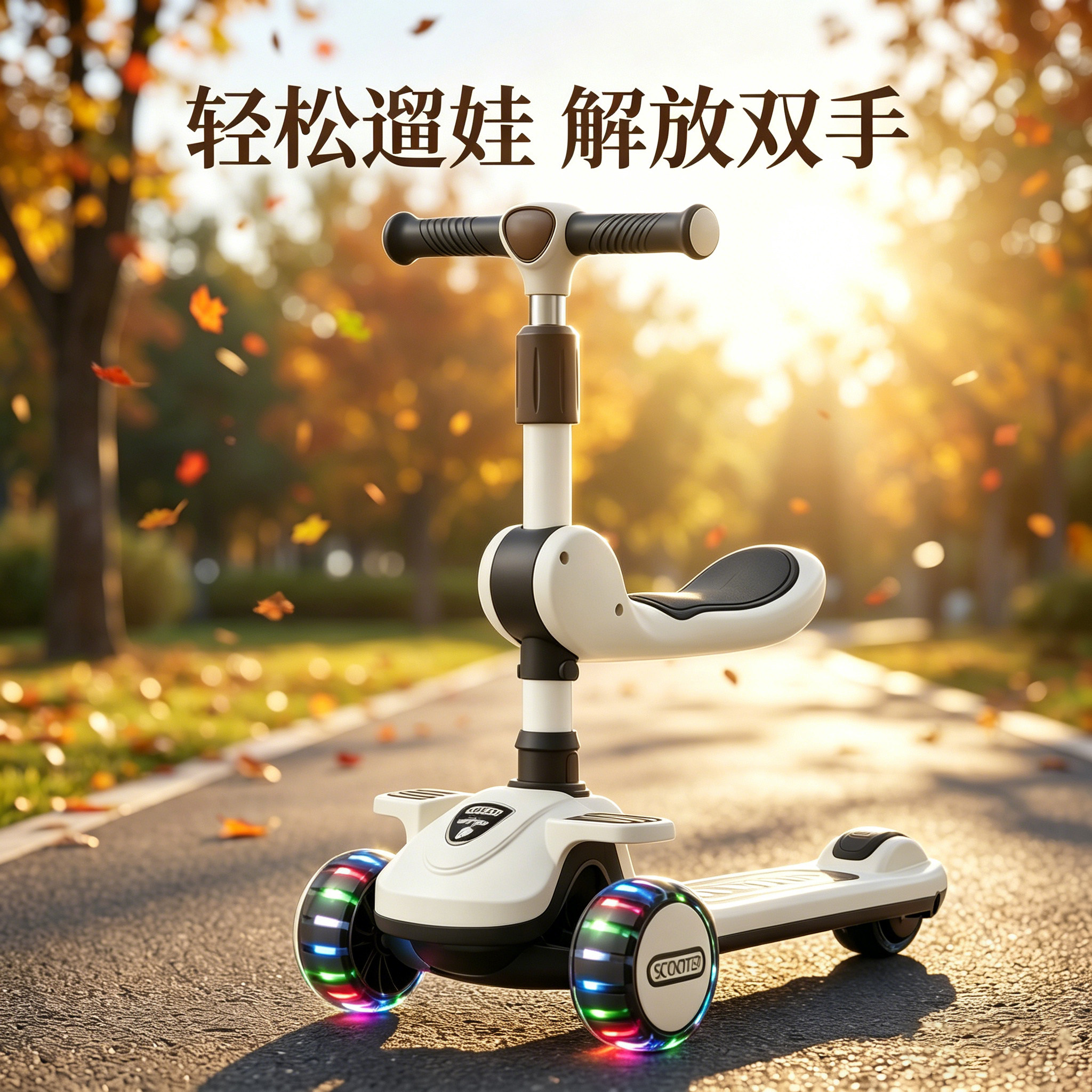 滑板车大童12岁以上2026新款二合一平衡热卖榜多功能防侧翻可转弯