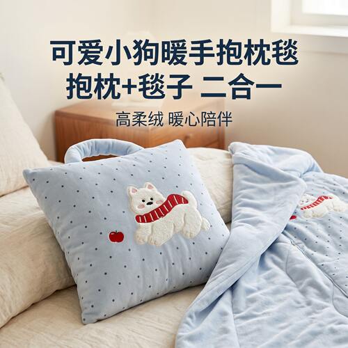 2026新款办公室车载便携式抱枕被
