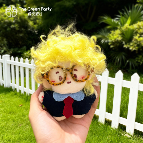 TheGreenParty炸毛mini挂件