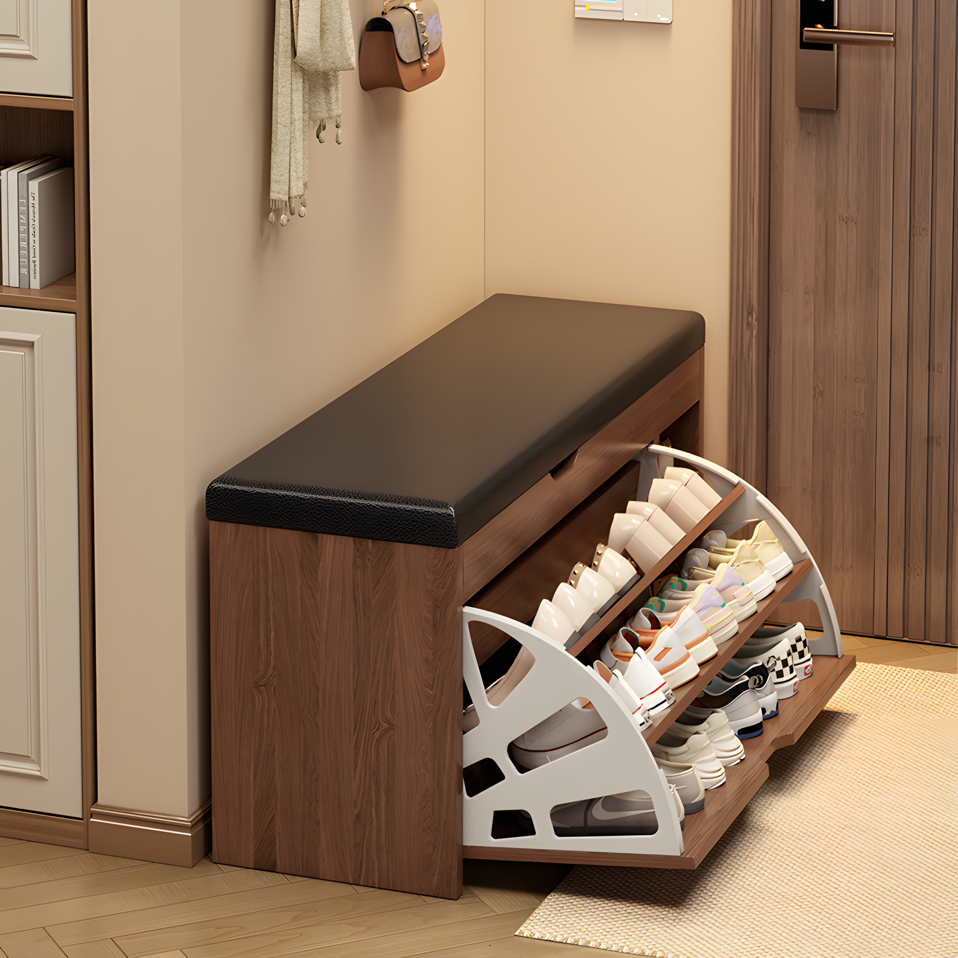 【德国品质】2025新款入户门鞋架