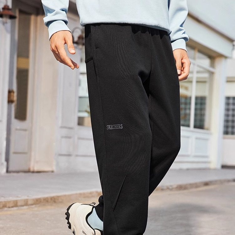斯凯奇新款男士运动休闲百搭长裤宽松柔软舒适百搭束脚针织长裤,运动服/休闲服装,运动长裤,淘宝优惠券,粉丝福利购,淘宝优惠卷