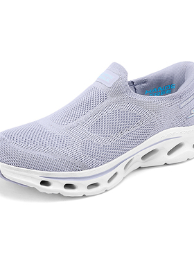 闪穿鞋斯凯奇slip ins系列2026春新款男女款一脚蹬厚底透气健步鞋