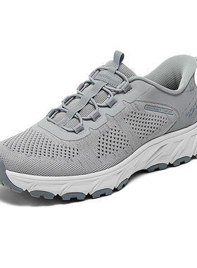 闪穿鞋Skechers斯凯奇Slip ins系列2026春男新款一脚蹬厚底户外鞋