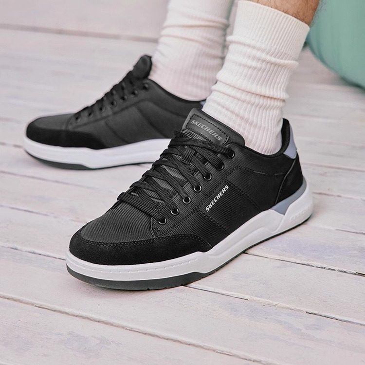 斯凯奇2025春季新品男士加宽鞋头高复古休闲舒适耐磨轻便防滑板鞋,运动鞋new,其它运动鞋,淘宝优惠券,粉丝福利购,淘宝优惠卷