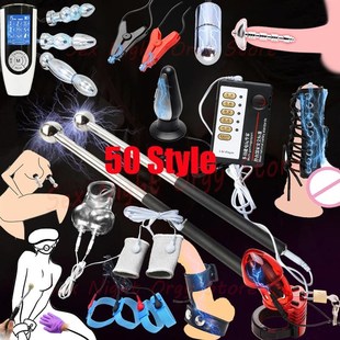 E stim Chastity CageElectrostimulation Anal Butt PlugElect