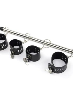 BDSM Bondage Adjustable Handcuffs  Ankle Cuffs with Stainle