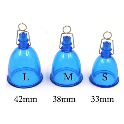 Vacuum Penis Pump cup Penis Trainer Accessories Transparent