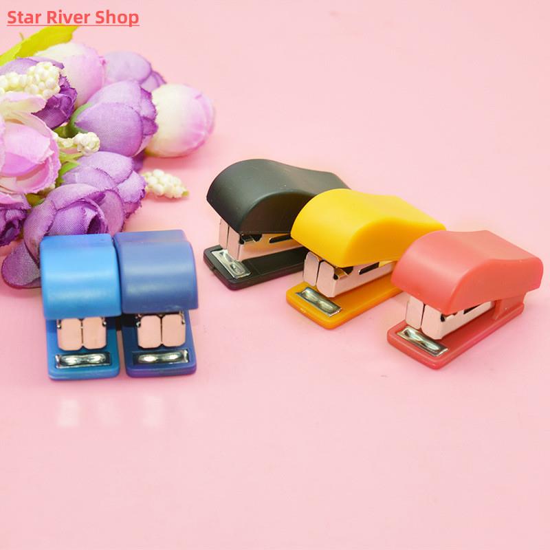 Mini Small Portable Stapler Office Staple Student Gift Stapl