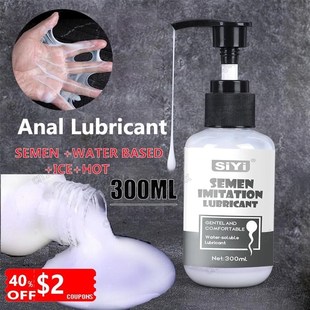 Sex Lubricant Water Base Semen Lube For Women Men Anal Lubri