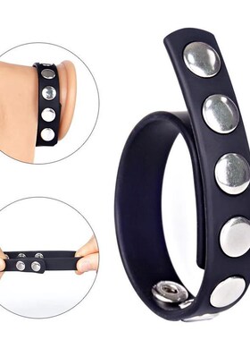 Silicone Penis Ring Adjustable Cock Ring Reusable Delay Ejac