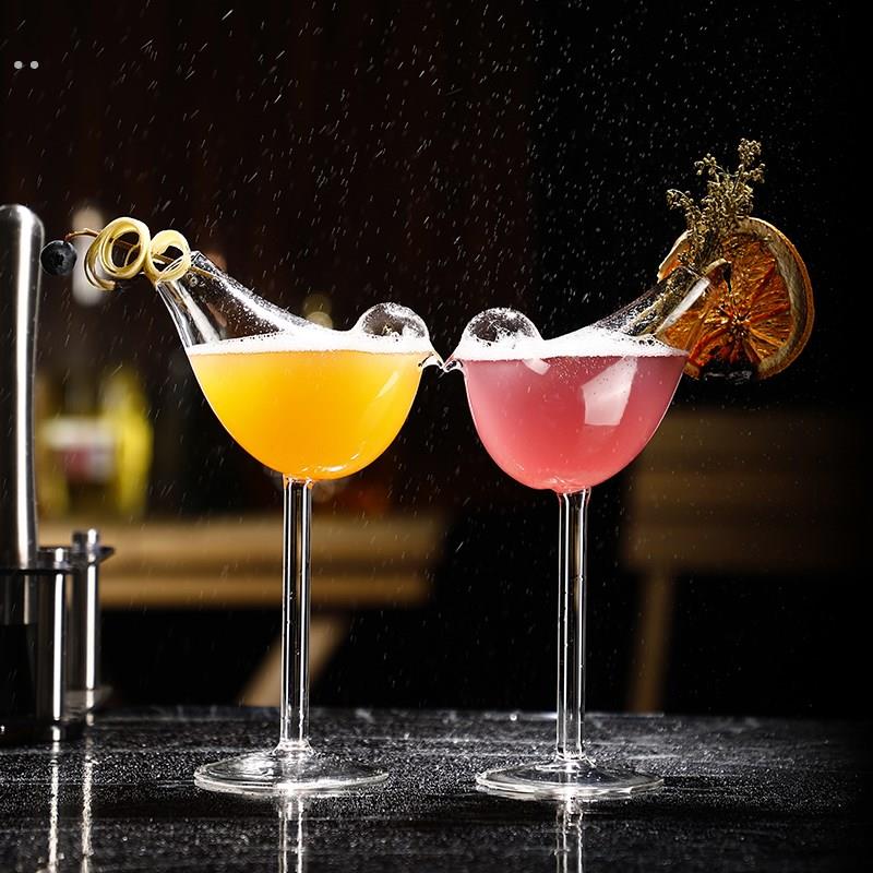 网红小鸟杯兰香子小鸟杯子小鸟玻璃杯创意鸡尾酒杯高颜值高脚个性