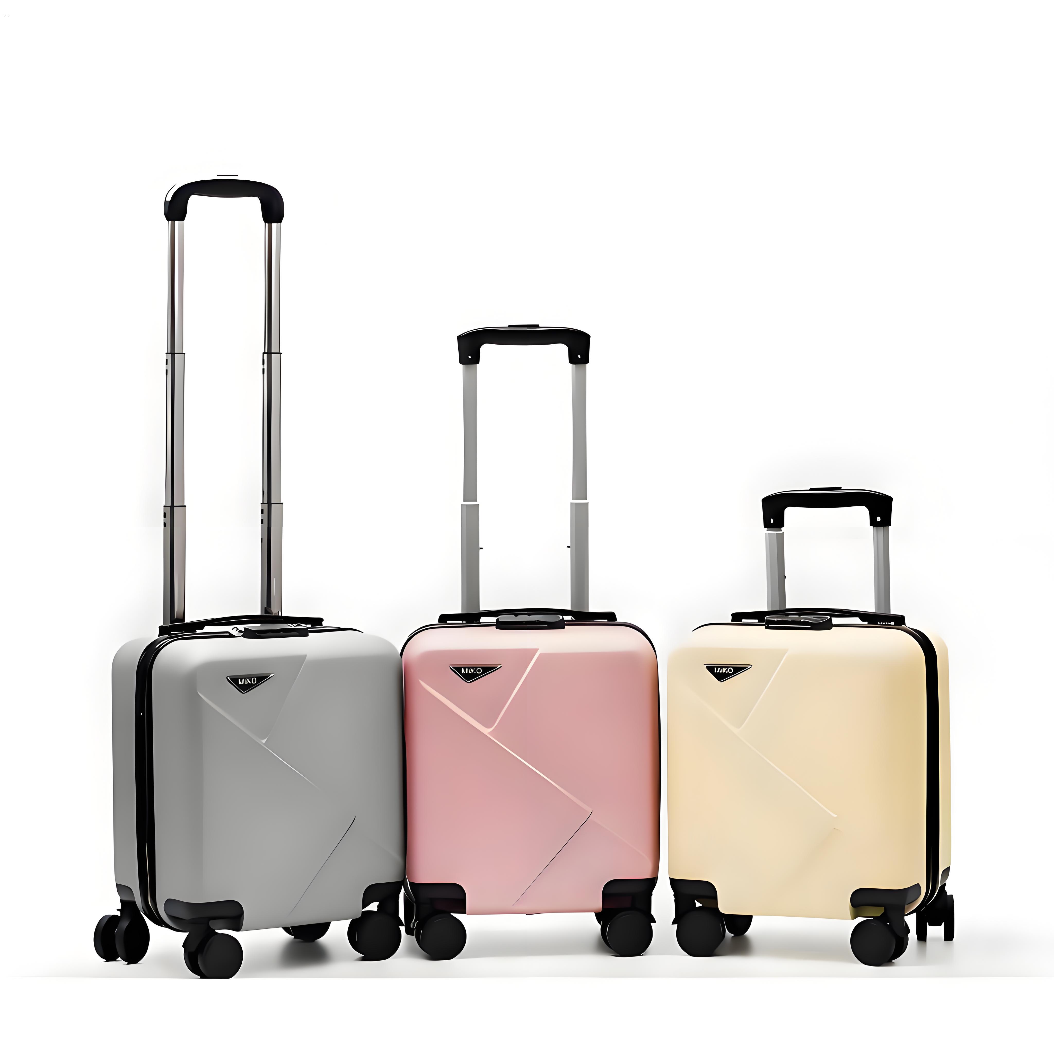 旅行箱小号铝框旅行箱14寸可登机拉杆16寸小型男女迷你轻便密码箱