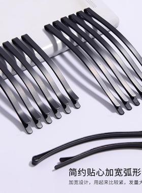 老太太发夹耳边夹老年人奶奶别针发夹黑色小夹针别头发的掐子发掐