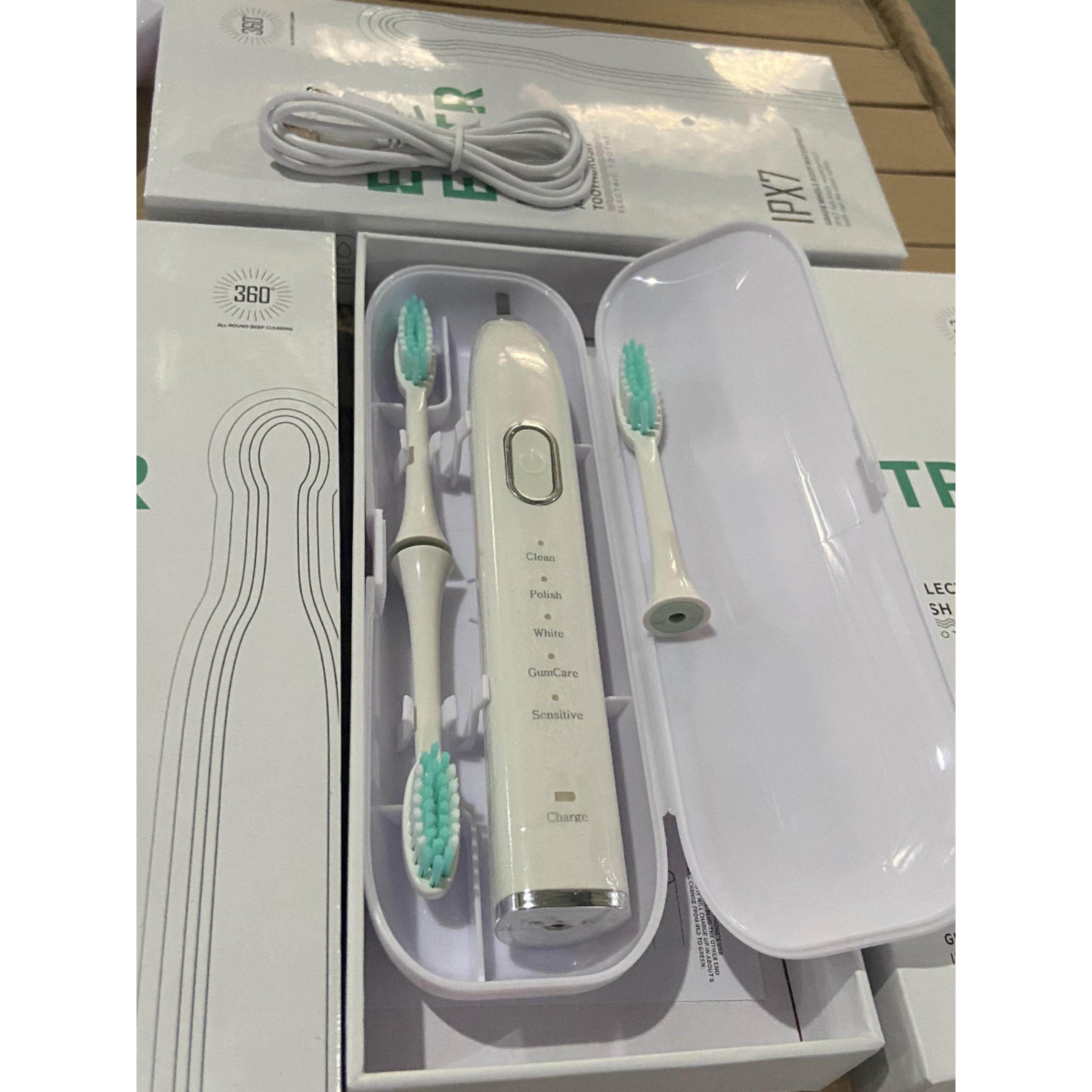 牛货!整整等瞭四个月!外贸单超长续航记忆功能全身防水电动牙刷
