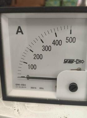 议价SFAIF上海自一Q96-RBC船用电流表500/1A
