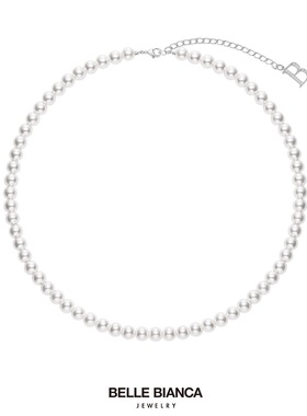 圆润点点珍珠项链许妍同款