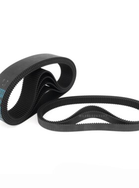 圆弧橡胶同步带HTD 5M755?STS RPP?加海绵彩胶151双面齿形带DA\DB