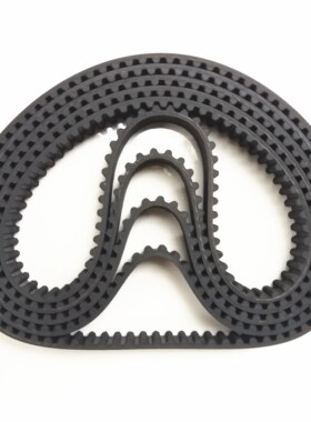 橡胶同步带HTD 5M620/124齿形同步皮带STS RPP124双面齿型带DA DB