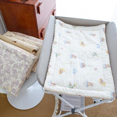 宝宝尿布台专用两层棉纱垫