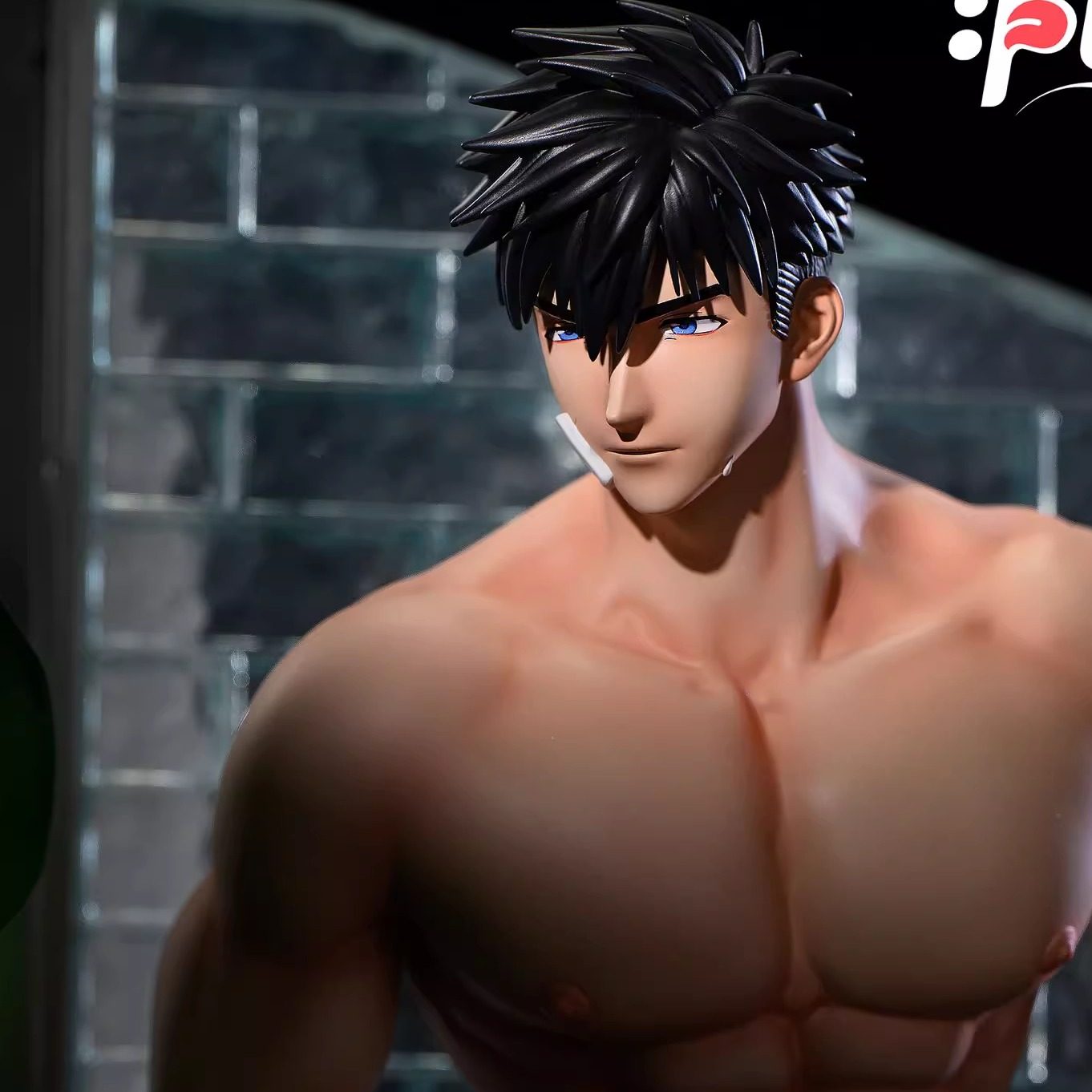 阿皓&丁达双人物手办雕像