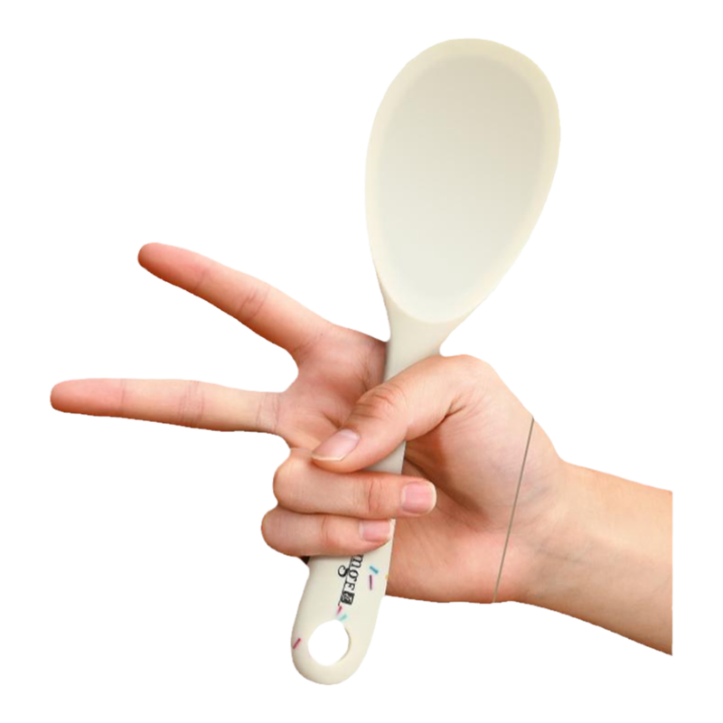 硅胶饭勺子不粘米铲家用盛电