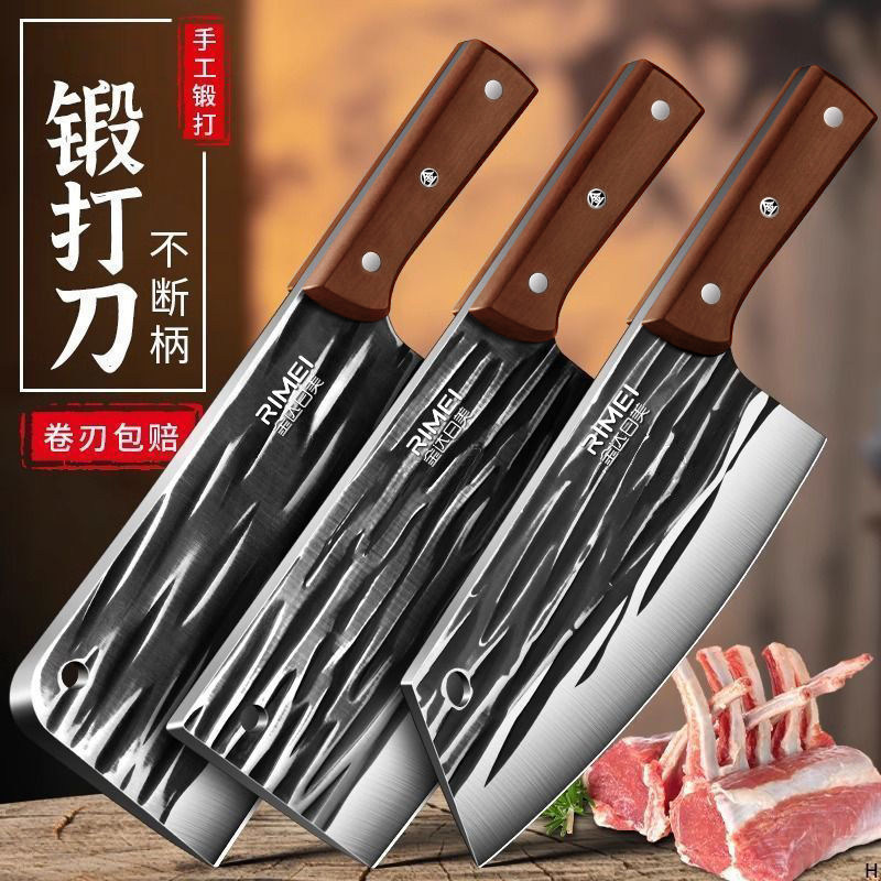 【天猫金奖锻打菜刀】厨师专用图片