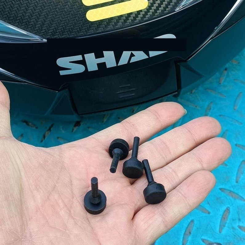 限位橡胶垫仅适用于夏德39到47升尾箱底板支撑点胶墩墩减震胶