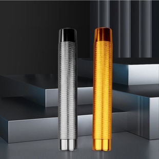 鱼竿炮台支架后尾管 架杆金属支架竿把渔具配件合金管子DIY手把柄