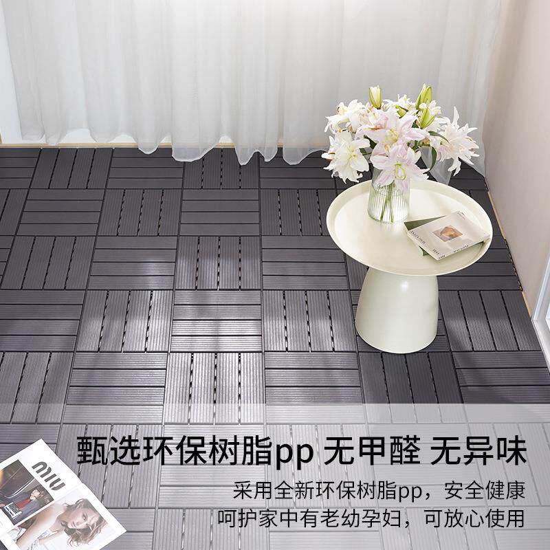 仿塑木木塑地板塑料拼装地板地板户外地板防腐木户外地板塑木地板