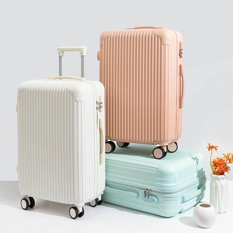 子母行李箱20寸万向轮旅行箱大容量登机箱高颜值密码拉链皮箱床笠