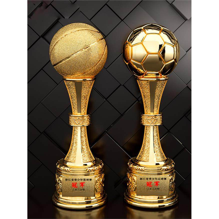 超大号篮球奖杯定制创意足球奖杯定做比赛总冠军世界杯篮球奖杯