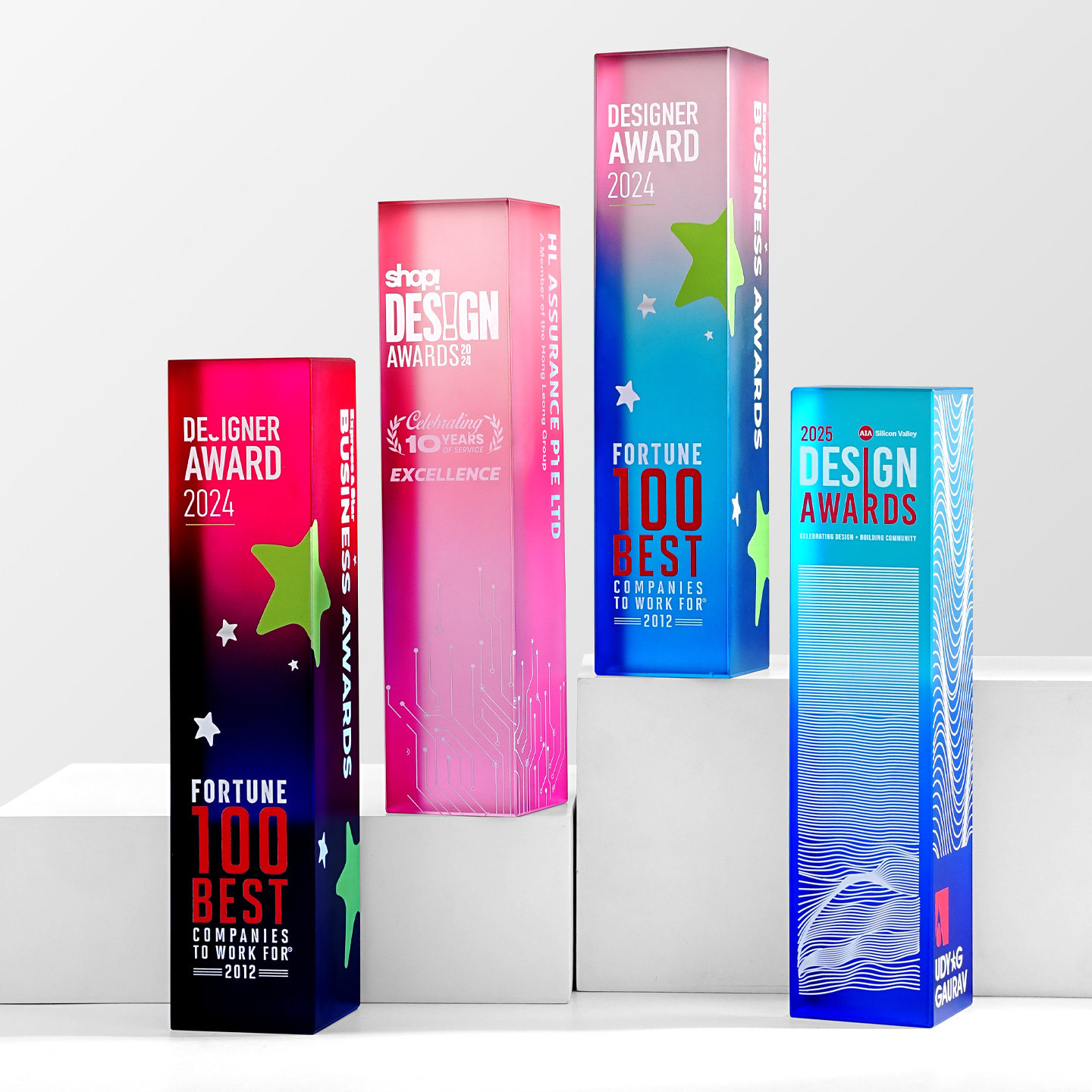 2025新品定制奖杯创意水