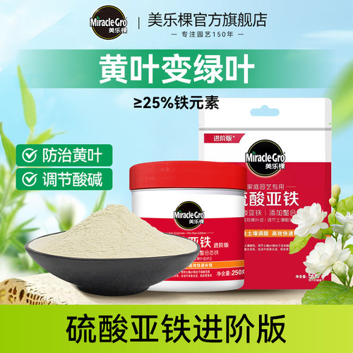 美乐棵硫酸亚铁土壤改良栀子花