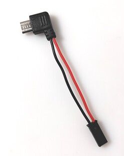 骑手磁充宝专用JST充电头安卓MICRO正向向充电连接 长度80mm
