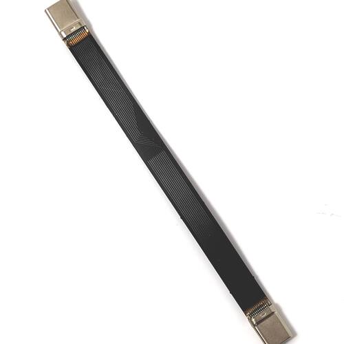 TYPE C24Pin没包胶软排全通无人机专用FPC长132/240w40GB140mm