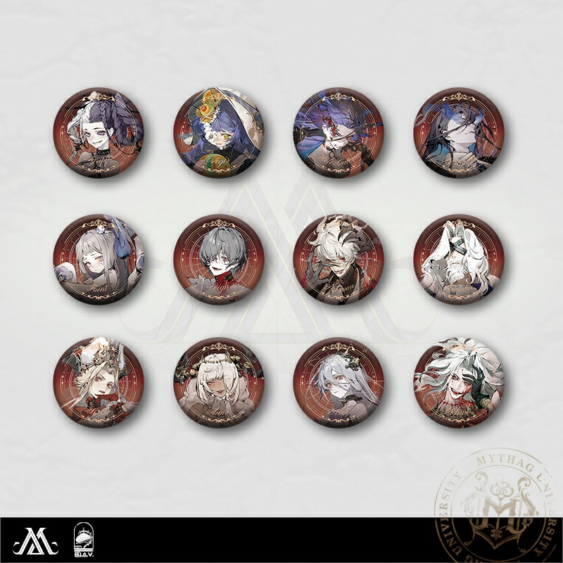 忘却前夜官方周边徽章吧唧