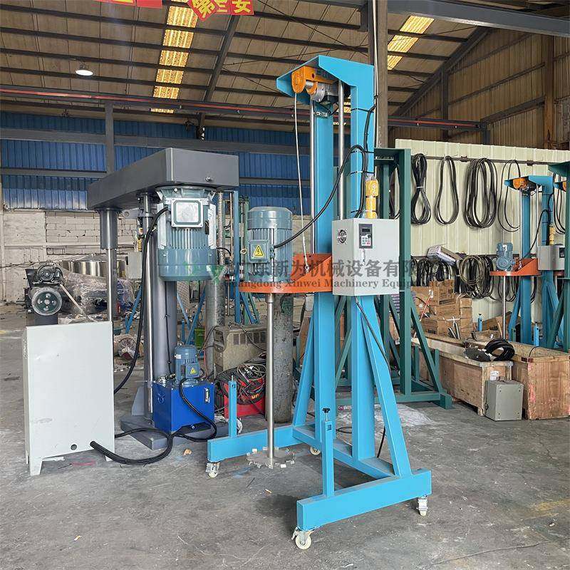 厂家现货 电动升降分散机 油墨胶水高速搅拌设备 颜料树脂混合机