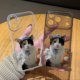 11女x 萝卜纸巾猫手机壳适用苹果17promax笨猫iphone16pro米老鼠15plus猫咪14网红13mini小猫12新款