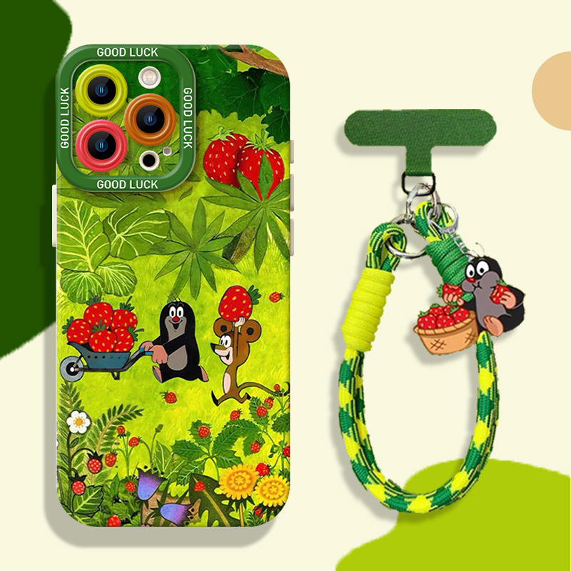 鼹鼠的故事手机壳适用苹果系列