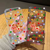 2026波点小马手机壳适用苹果17promax马年iphone16pro新年15plus本命年14过年13mini限定12新款 xs7