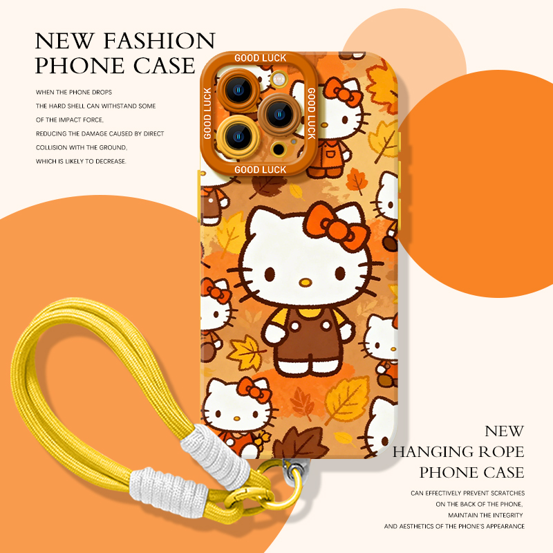 枫叶hellokitty手机壳适用于苹果