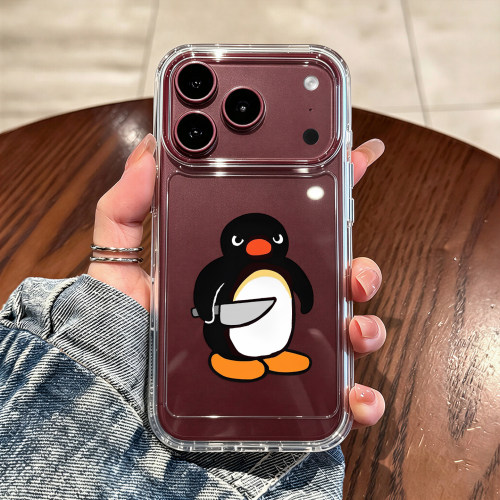 搞怪pingu手机壳适用苹果系列