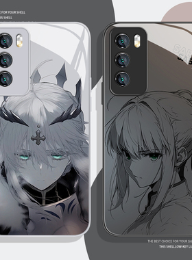 吾王saber手机壳适用iqoo13玻璃iqooneo10阿尔托莉雅15/12pro动漫11s新款z9turbo+二次元8se男7套6/vivo5/z3x