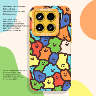 14pro红米k80 11ultra女k50套10 90每日一猫k70咖啡note13 12s k40 k60新款 eveonecat手机壳适用小米15挂绳17