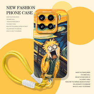 60新款 10s 漫画鬼灭之刃适用小米17promax手机壳15pro红米k90挂绳80我妻善逸note14抽象70动漫13