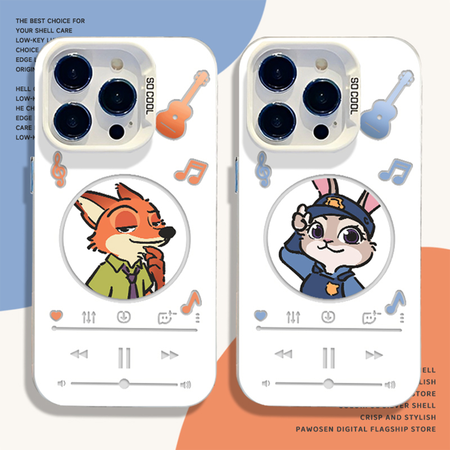 播放器朱迪尼克手机壳适用华为