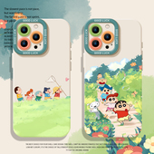 春日部防卫队手机壳适用苹果16小新iphone15promax春天14plus情侣13mini夏天12新款 11小清新x动漫8男17女xs