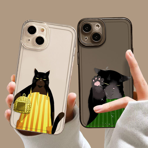能干的猫今天也忧郁手机壳
