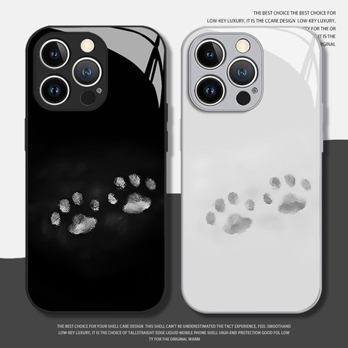 猫爪印手机壳适用于苹果系列