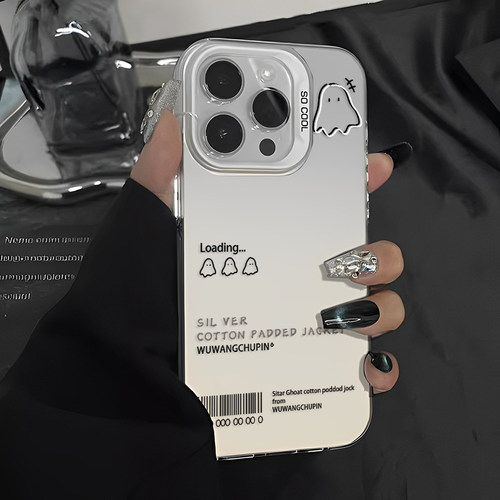 小幽灵高级感手机壳适用华为系列